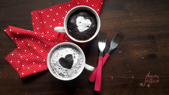 receita brownie de caneca - doces da jessica