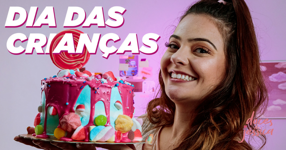 Curso de Decoração de Bolos - Bolo de Aniversário Infantil