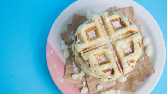 WAFFLES BELGA ou waffles de liége Doces da Jéssica